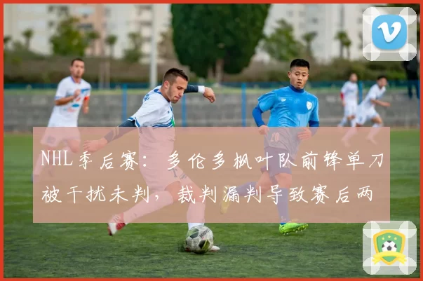 NHL季后赛：多伦多枫叶队前锋单刀被干扰未判，裁判漏判导致赛后两队冲突